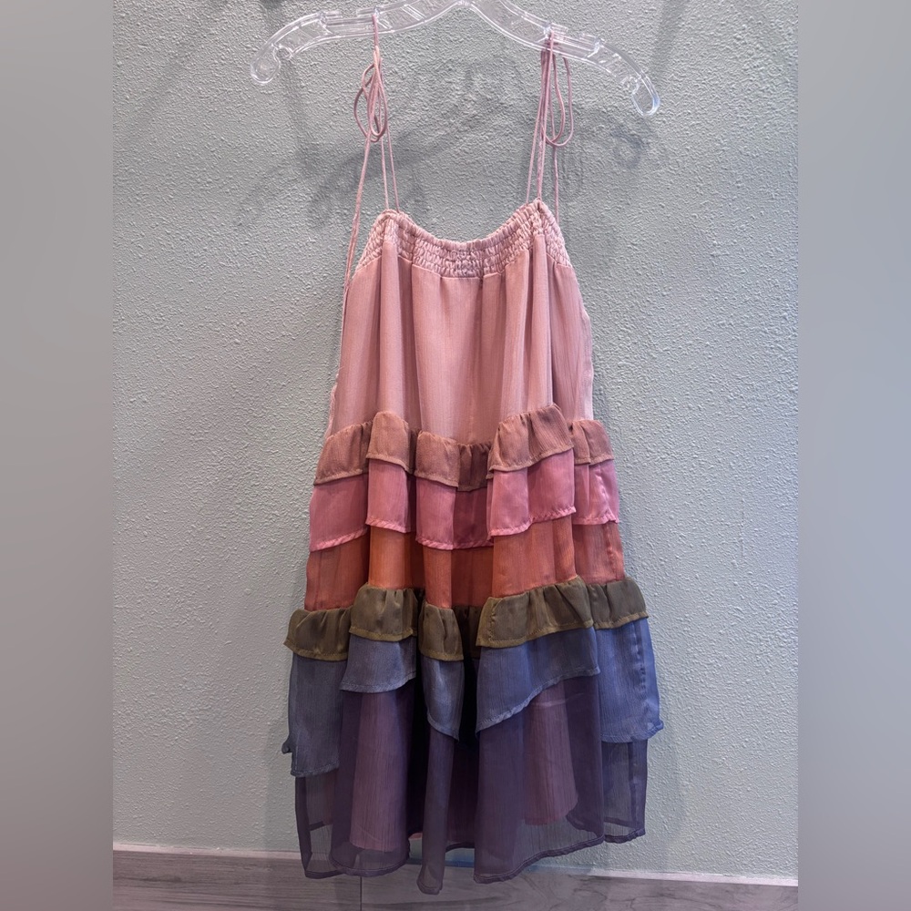 Colorful Storia Flowy Swing Dress - Picture 4 of 7